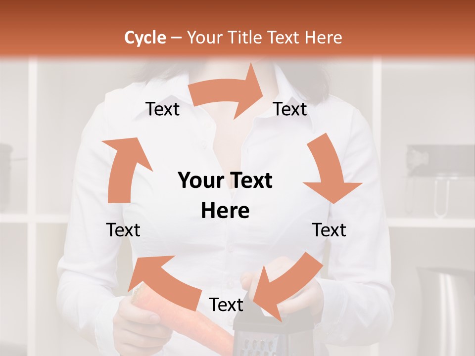 Vegetable Assistance Occupation PowerPoint Template