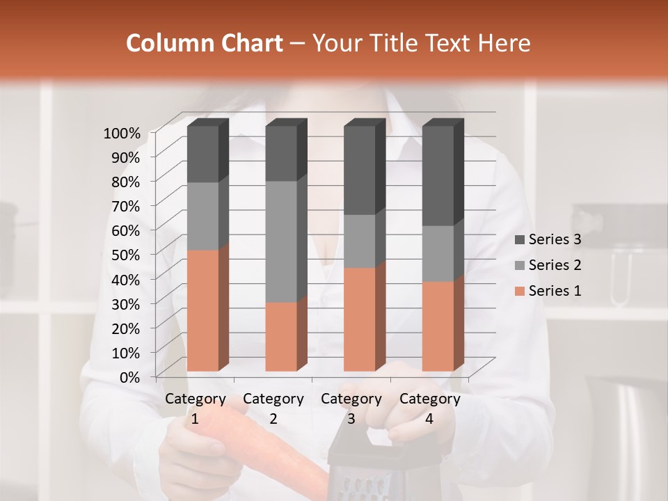 Vegetable Assistance Occupation PowerPoint Template