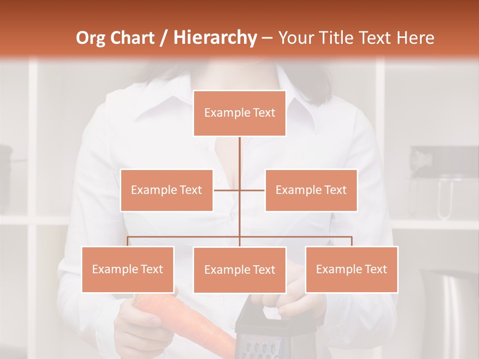 Vegetable Assistance Occupation PowerPoint Template