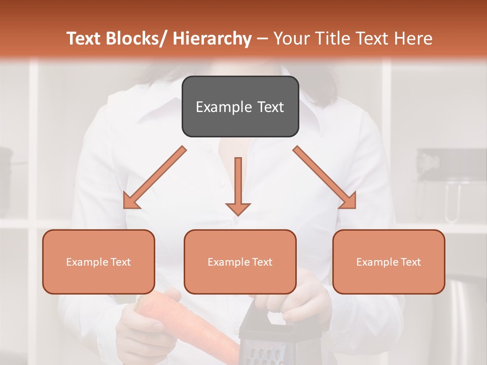 Vegetable Assistance Occupation PowerPoint Template