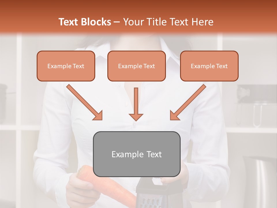 Vegetable Assistance Occupation PowerPoint Template