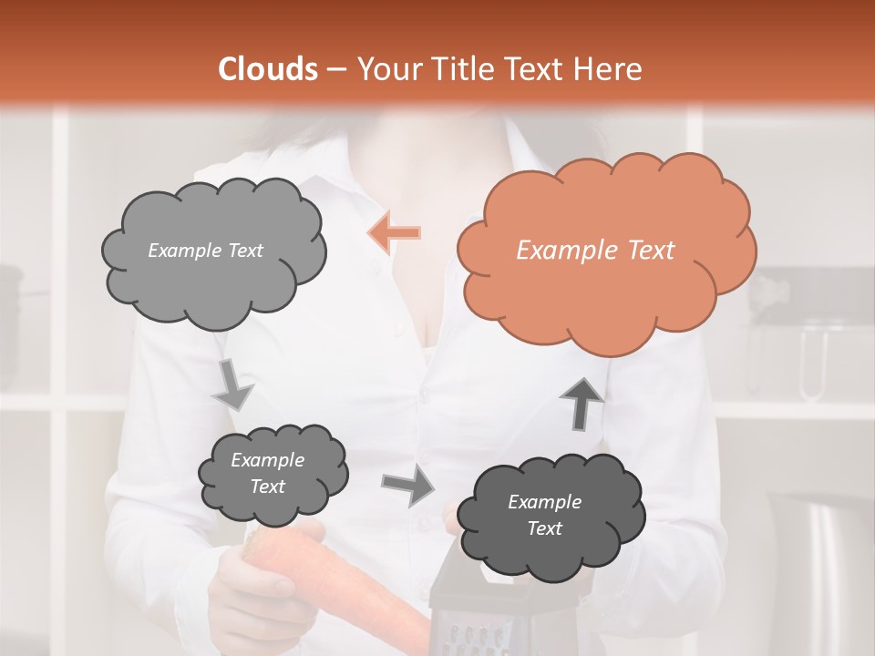Vegetable Assistance Occupation PowerPoint Template