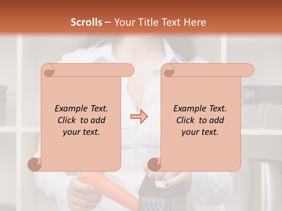 Vegetable Assistance Occupation PowerPoint Template