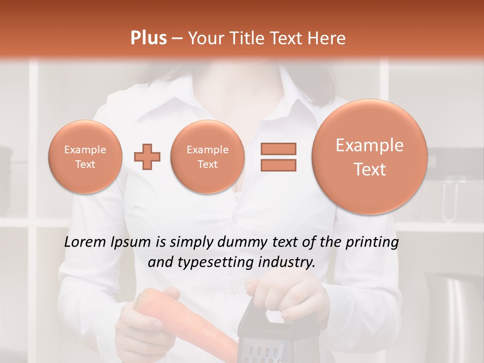 Vegetable Assistance Occupation PowerPoint Template