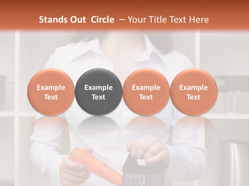 Vegetable Assistance Occupation PowerPoint Template