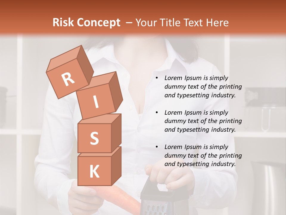 Vegetable Assistance Occupation PowerPoint Template