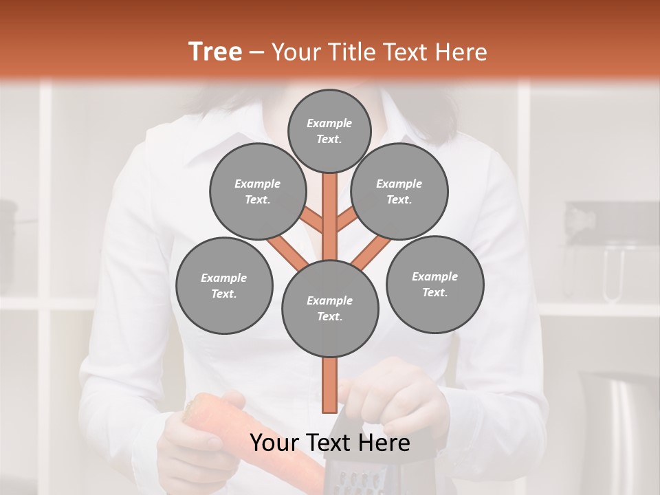 Vegetable Assistance Occupation PowerPoint Template