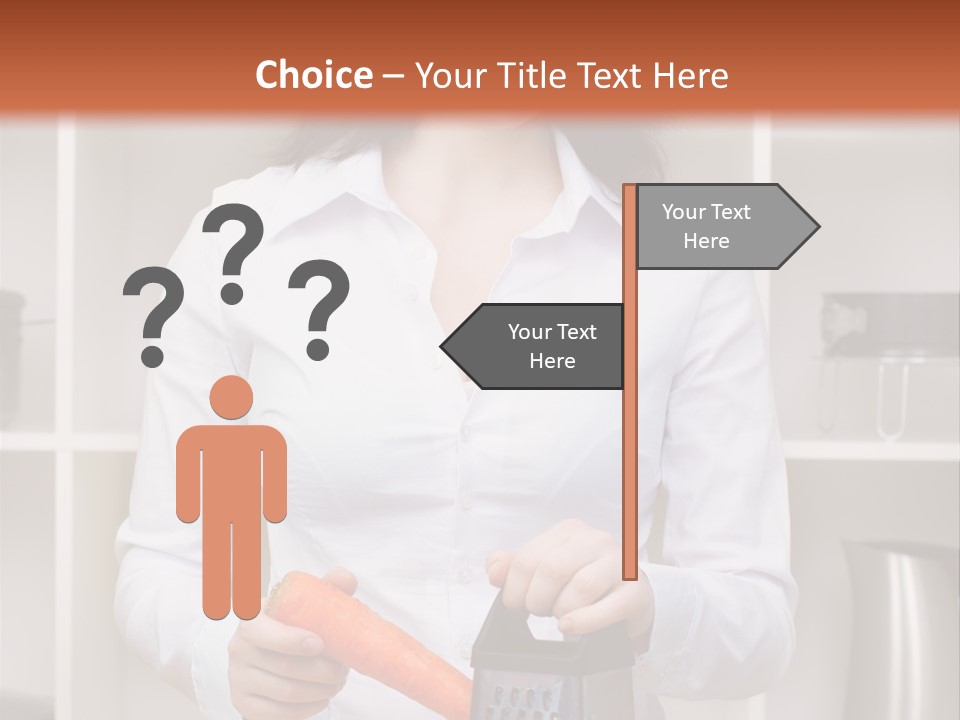 Vegetable Assistance Occupation PowerPoint Template