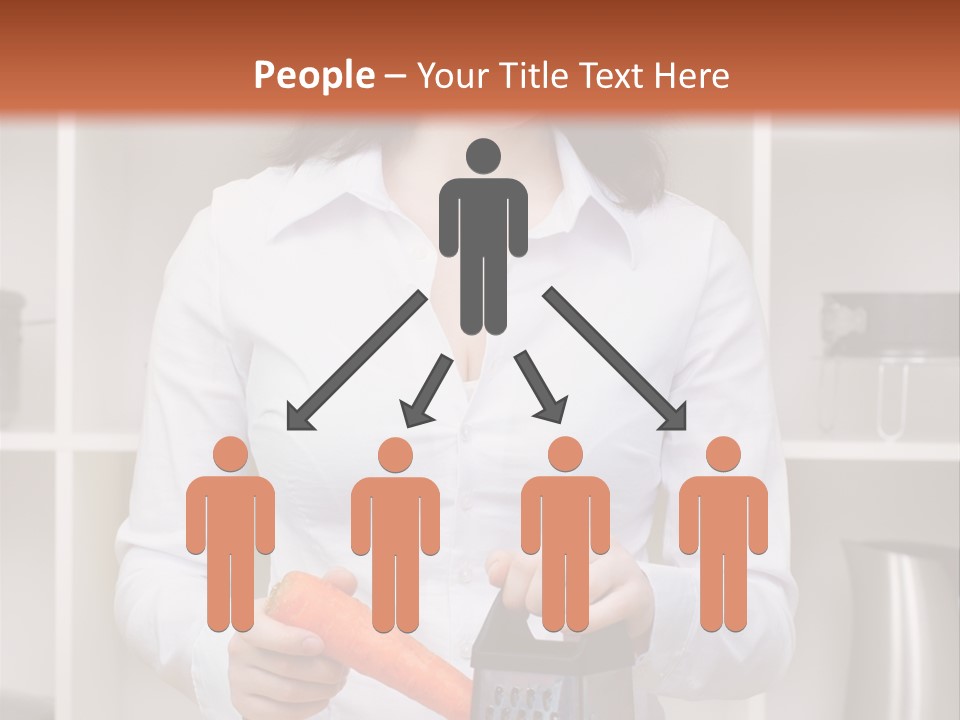 Vegetable Assistance Occupation PowerPoint Template