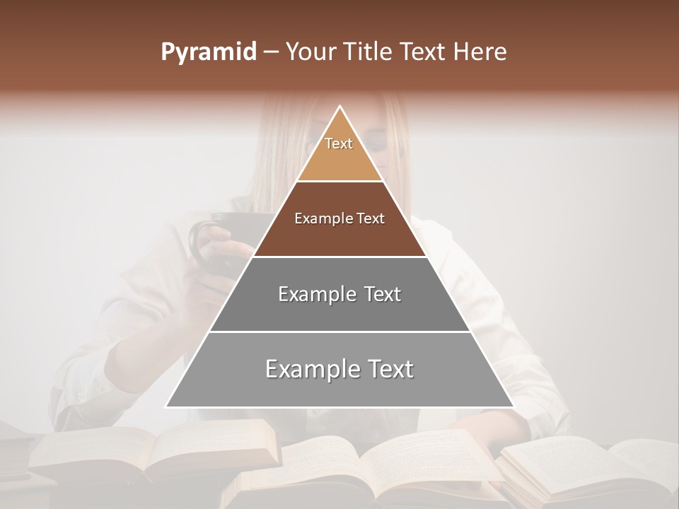 Teen Woman Study PowerPoint Template