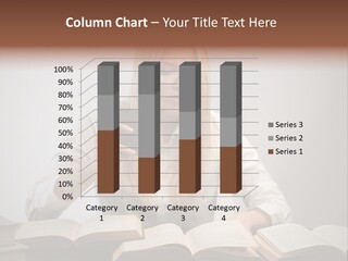 Teen Woman Study PowerPoint Template