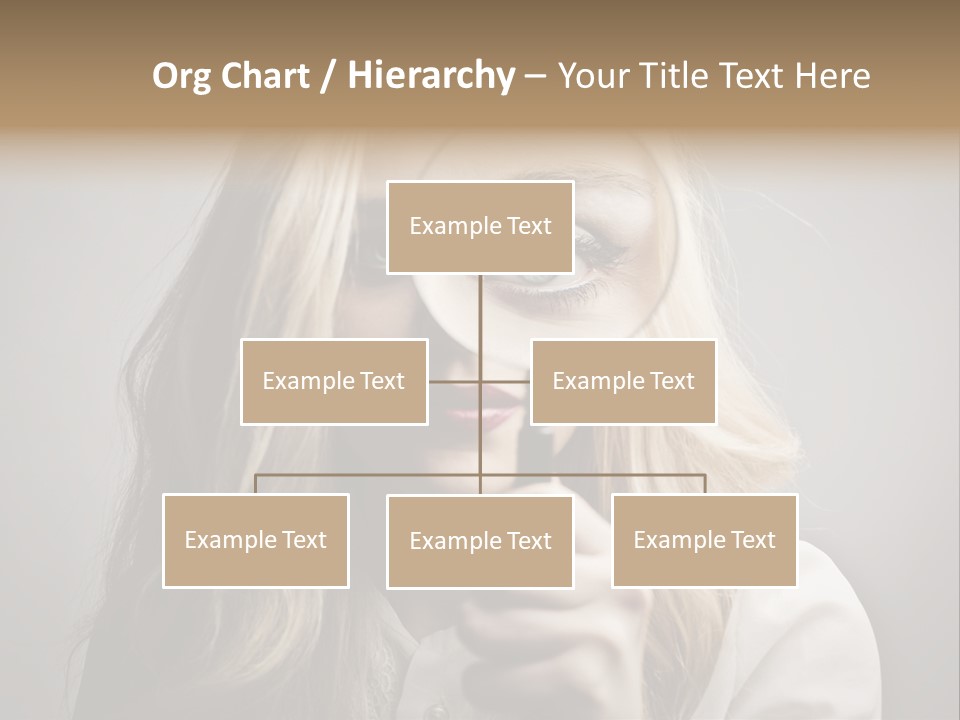 Isolated Blonde Lipstick PowerPoint Template