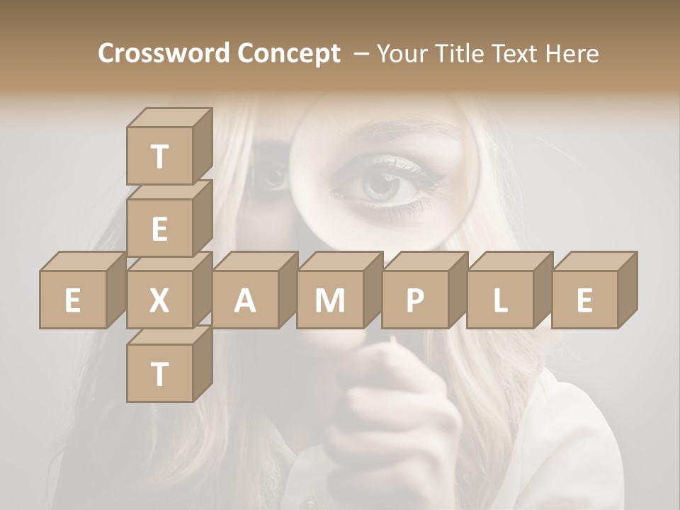 Isolated Blonde Lipstick PowerPoint Template