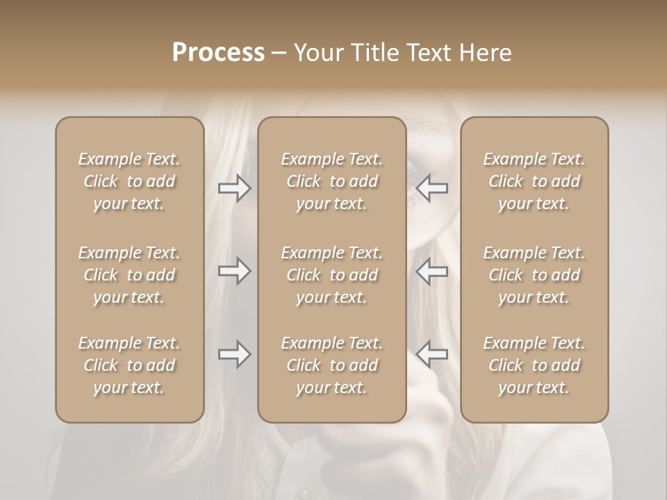 Isolated Blonde Lipstick PowerPoint Template