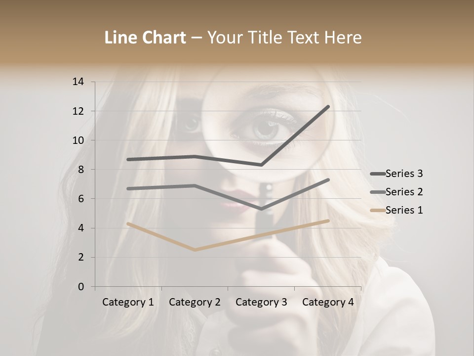 Isolated Blonde Lipstick PowerPoint Template