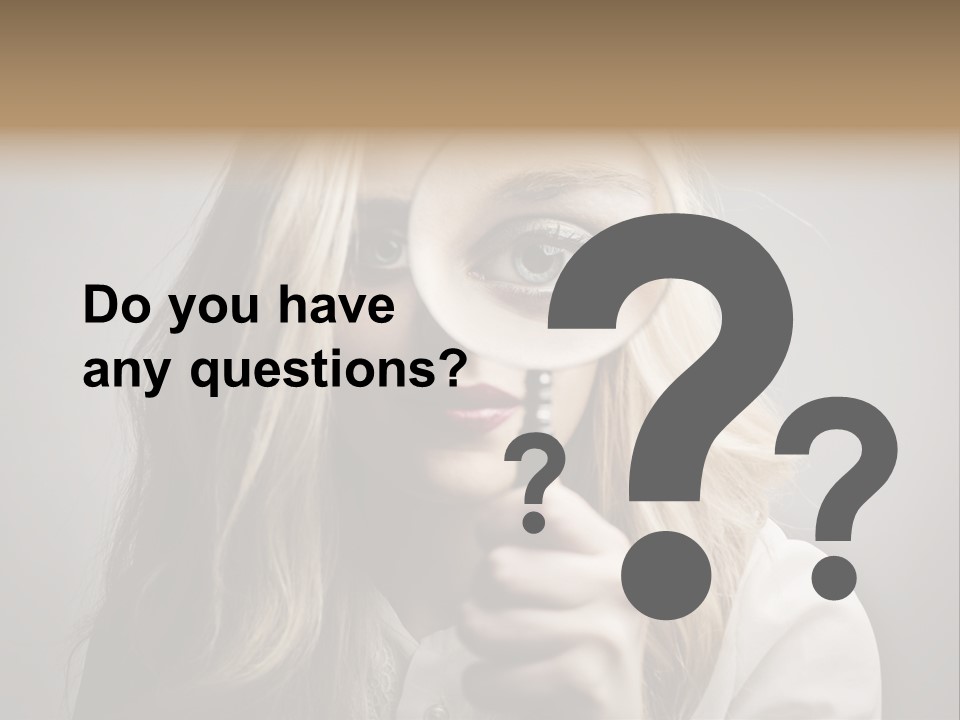 Isolated Blonde Lipstick PowerPoint Template