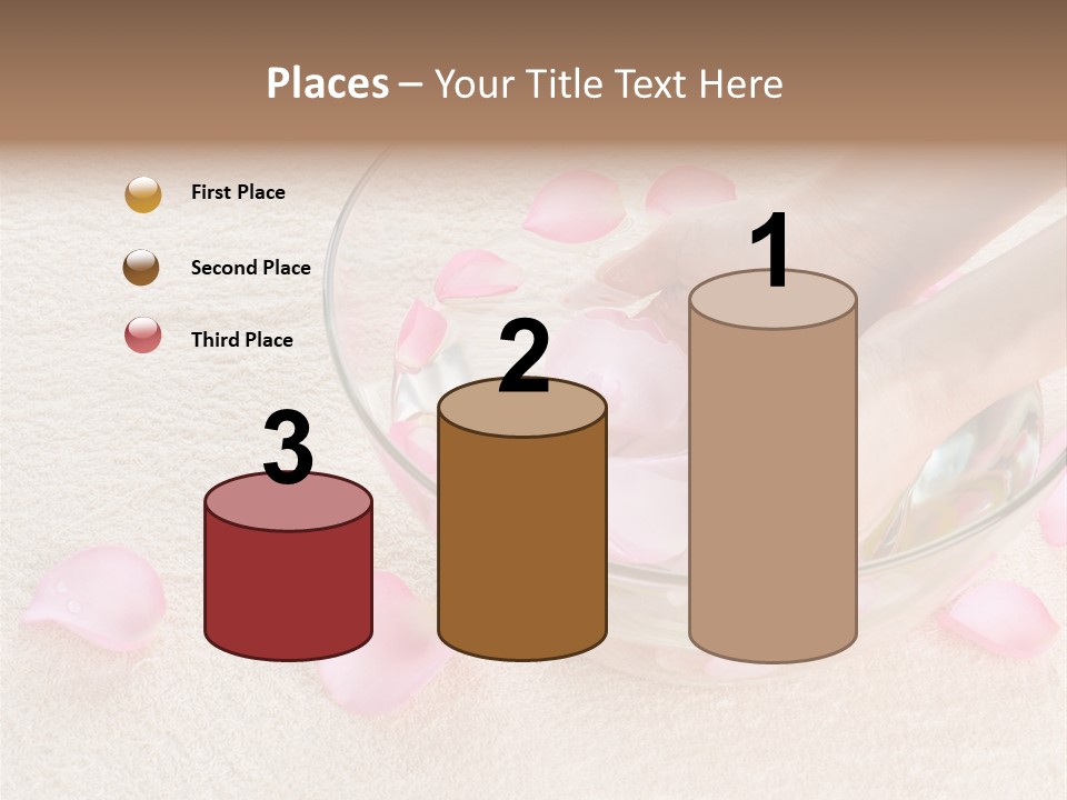 Day Relax Hand PowerPoint Template