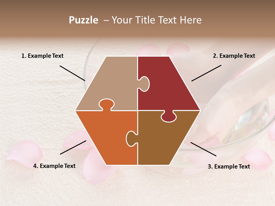 Day Relax Hand PowerPoint Template