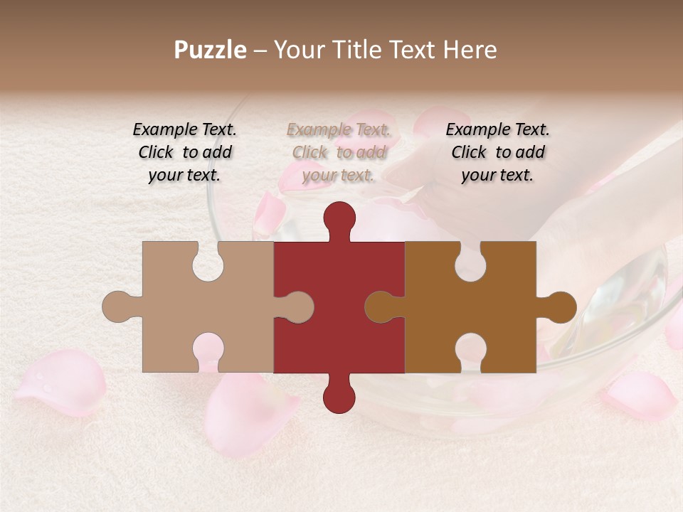 Day Relax Hand PowerPoint Template