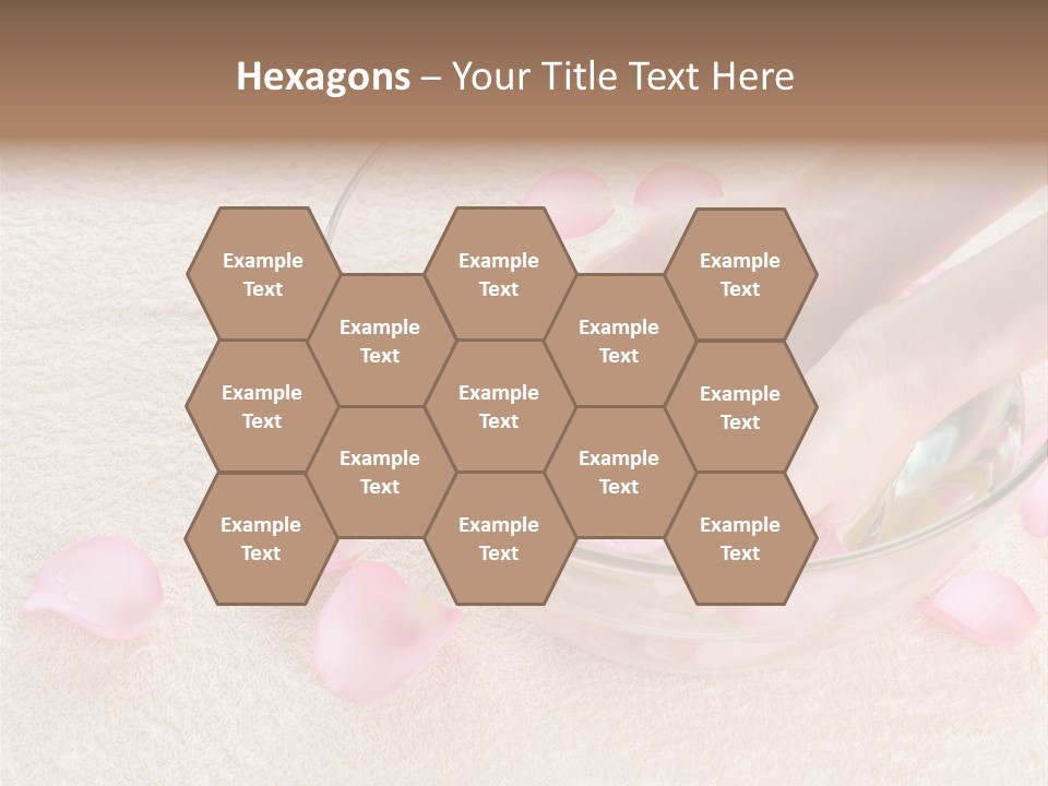 Day Relax Hand PowerPoint Template