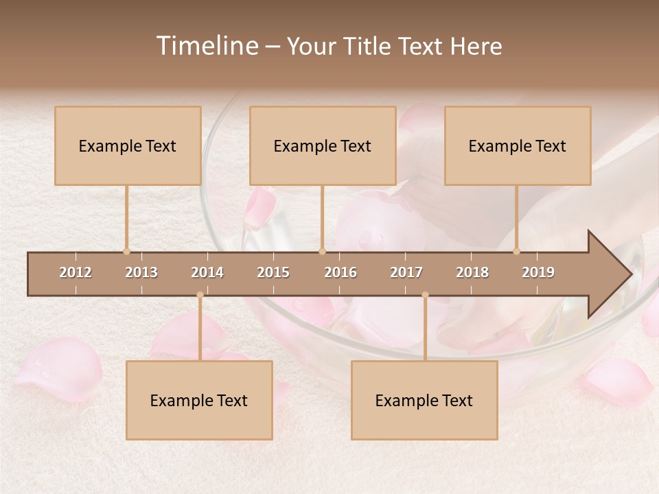Day Relax Hand PowerPoint Template