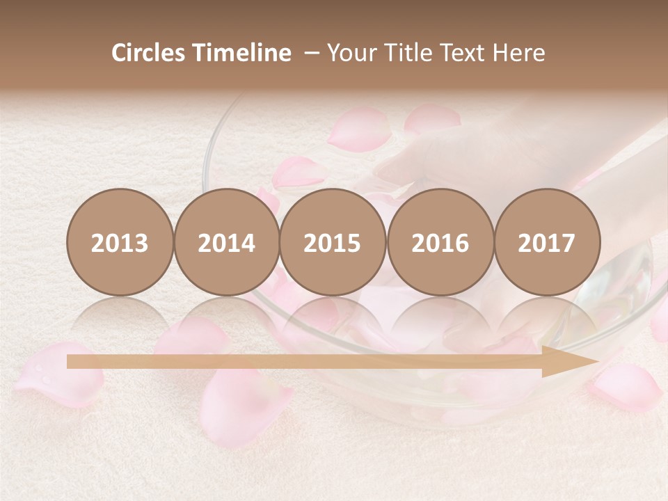 Day Relax Hand PowerPoint Template