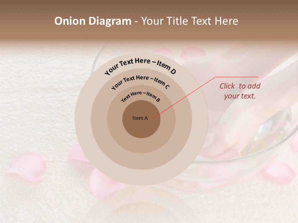 Day Relax Hand PowerPoint Template