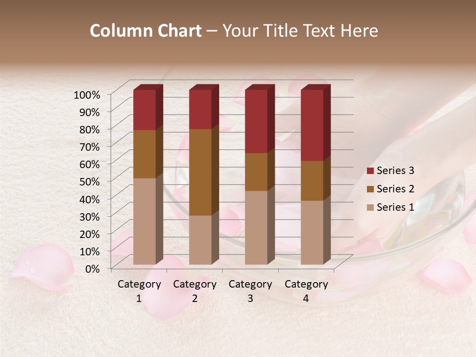 Day Relax Hand PowerPoint Template