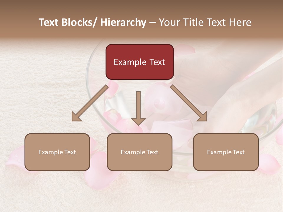 Day Relax Hand PowerPoint Template