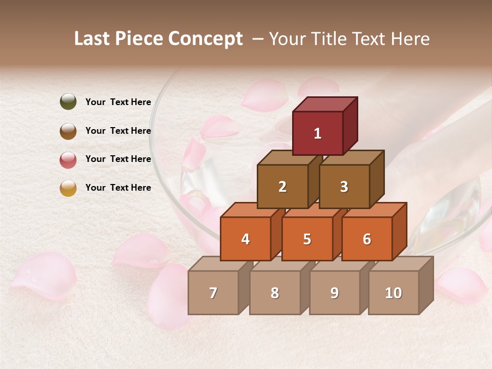 Day Relax Hand PowerPoint Template