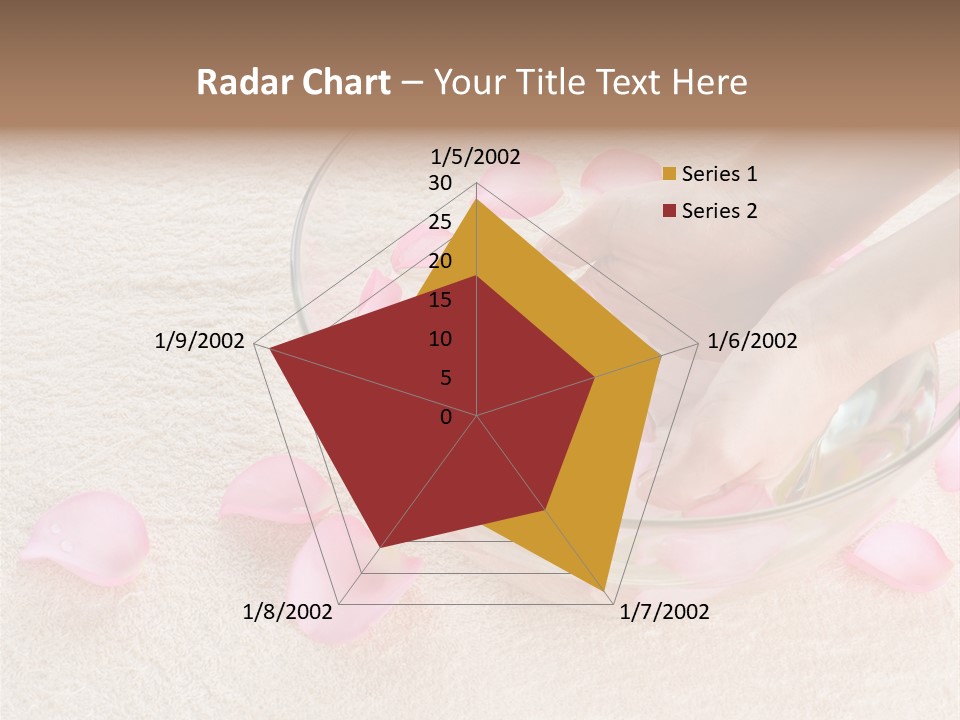 Day Relax Hand PowerPoint Template