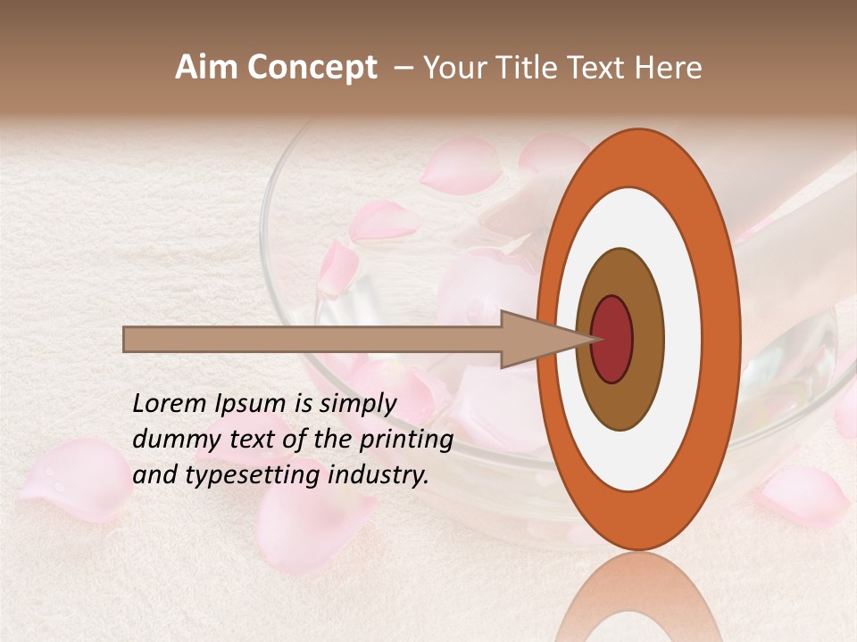 Day Relax Hand PowerPoint Template