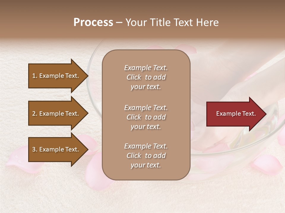 Day Relax Hand PowerPoint Template