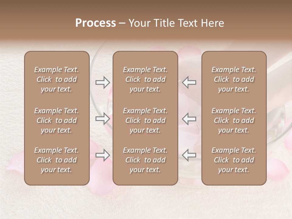 Day Relax Hand PowerPoint Template