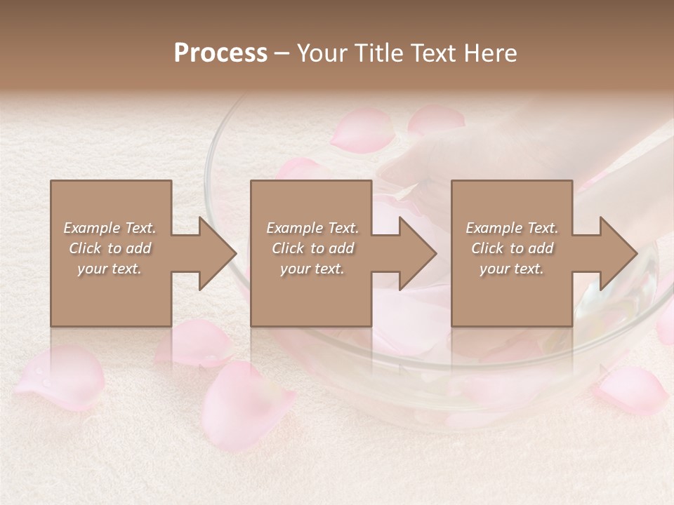 Day Relax Hand PowerPoint Template