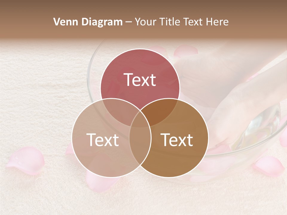 Day Relax Hand PowerPoint Template