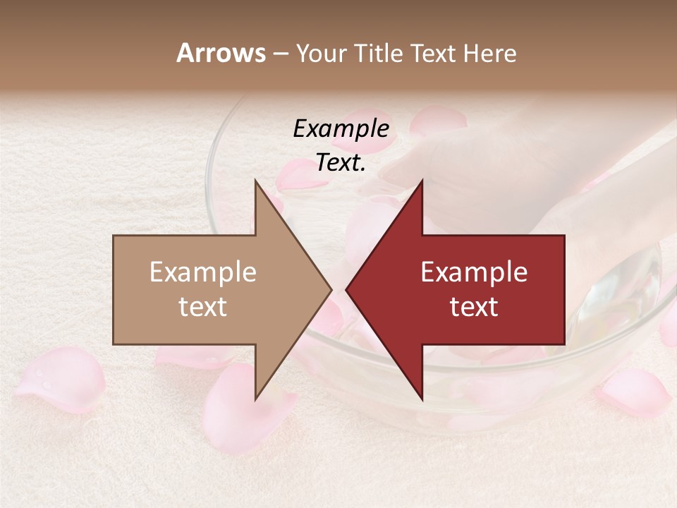 Day Relax Hand PowerPoint Template