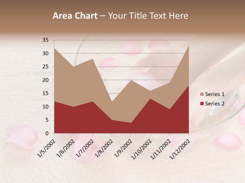 Day Relax Hand PowerPoint Template