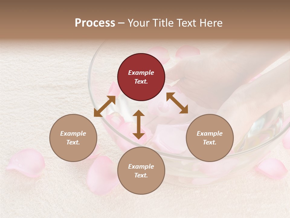 Day Relax Hand PowerPoint Template