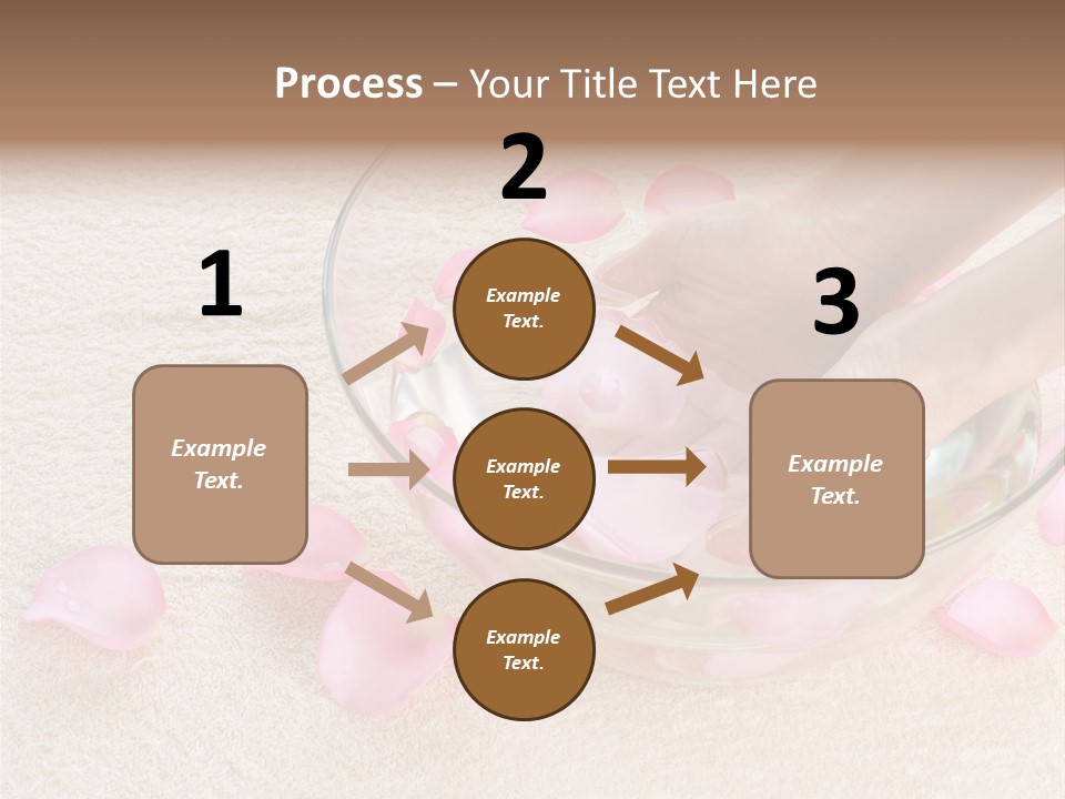 Day Relax Hand PowerPoint Template