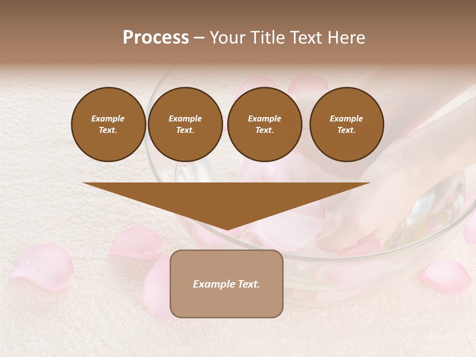 Day Relax Hand PowerPoint Template