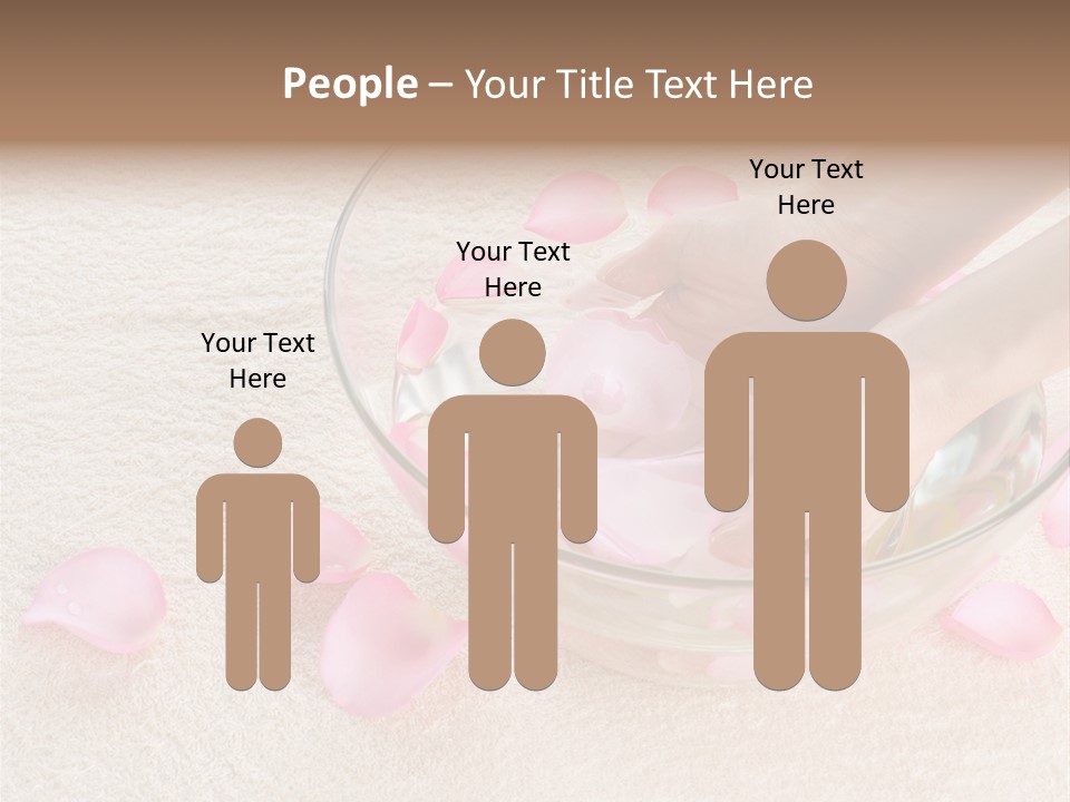 Day Relax Hand PowerPoint Template