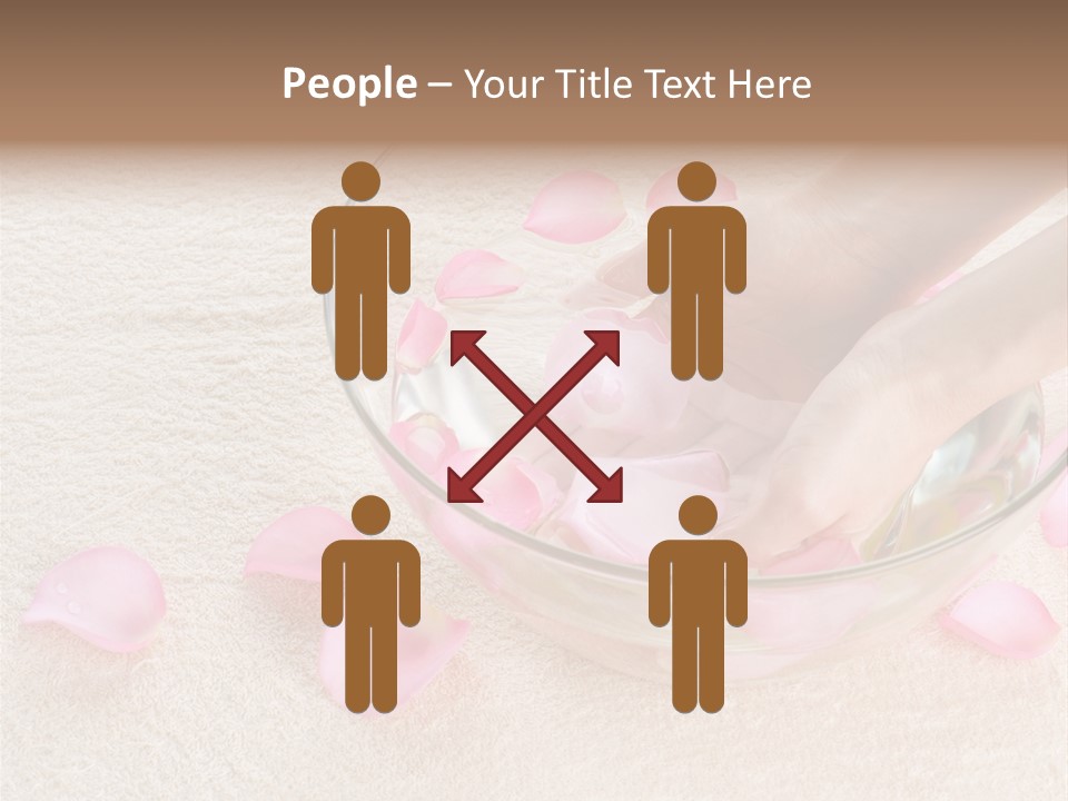 Day Relax Hand PowerPoint Template