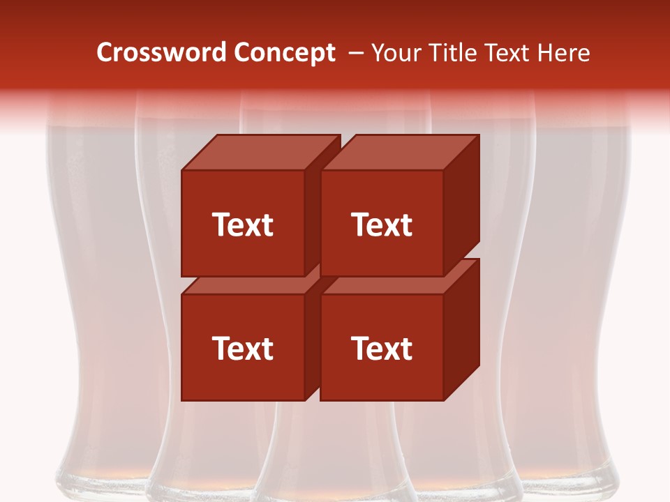 Head Foam Frosty PowerPoint Template