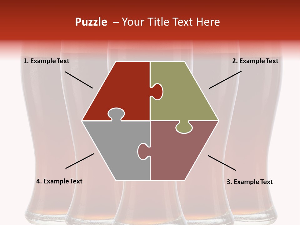 Head Foam Frosty PowerPoint Template