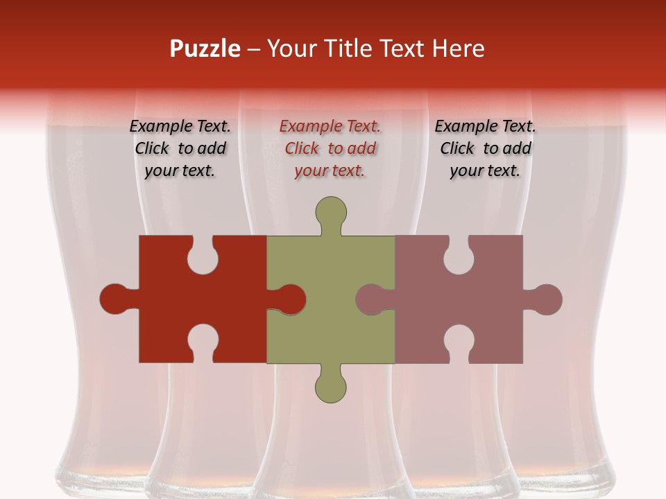 Head Foam Frosty PowerPoint Template