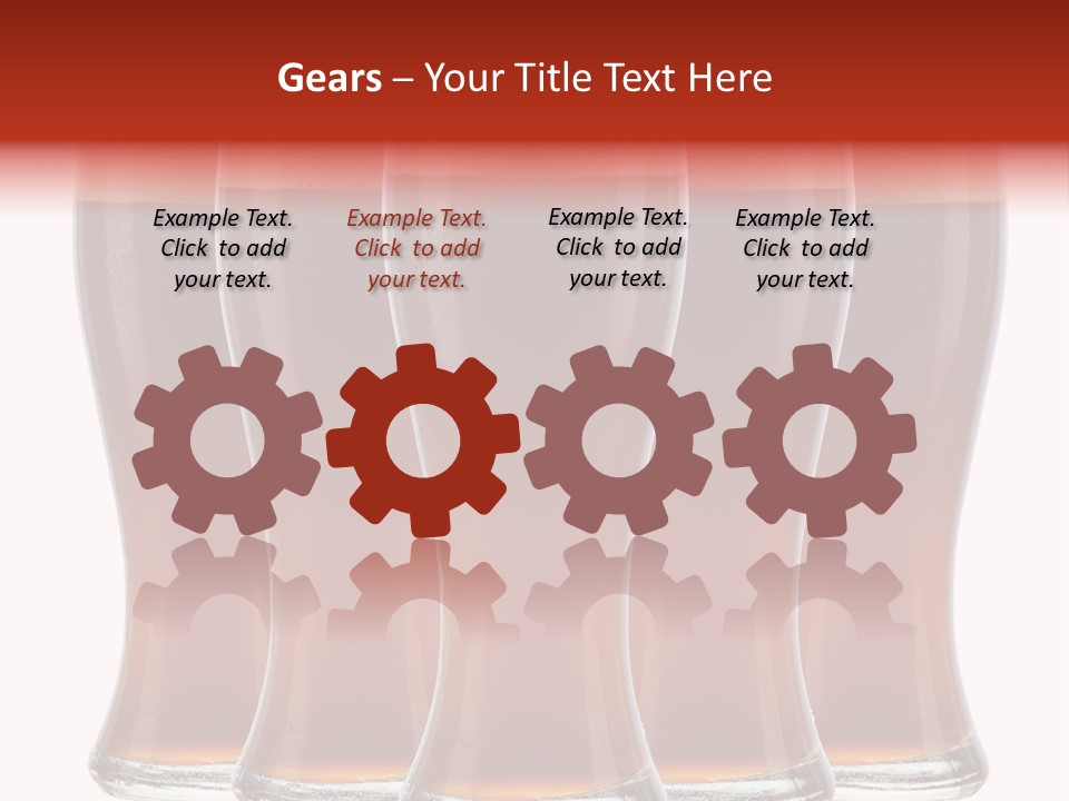 Head Foam Frosty PowerPoint Template