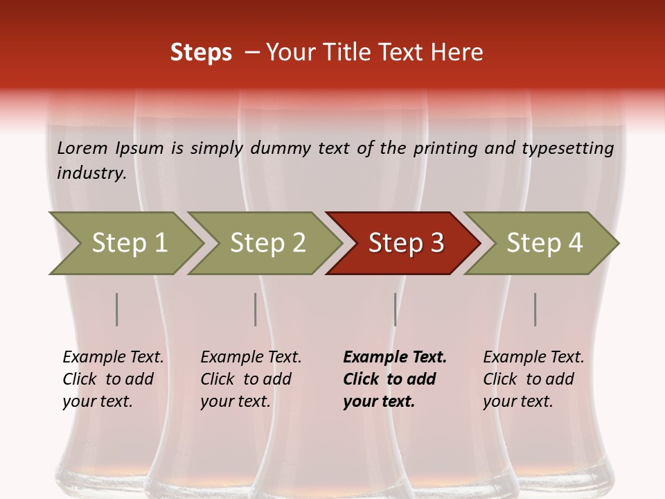 Head Foam Frosty PowerPoint Template