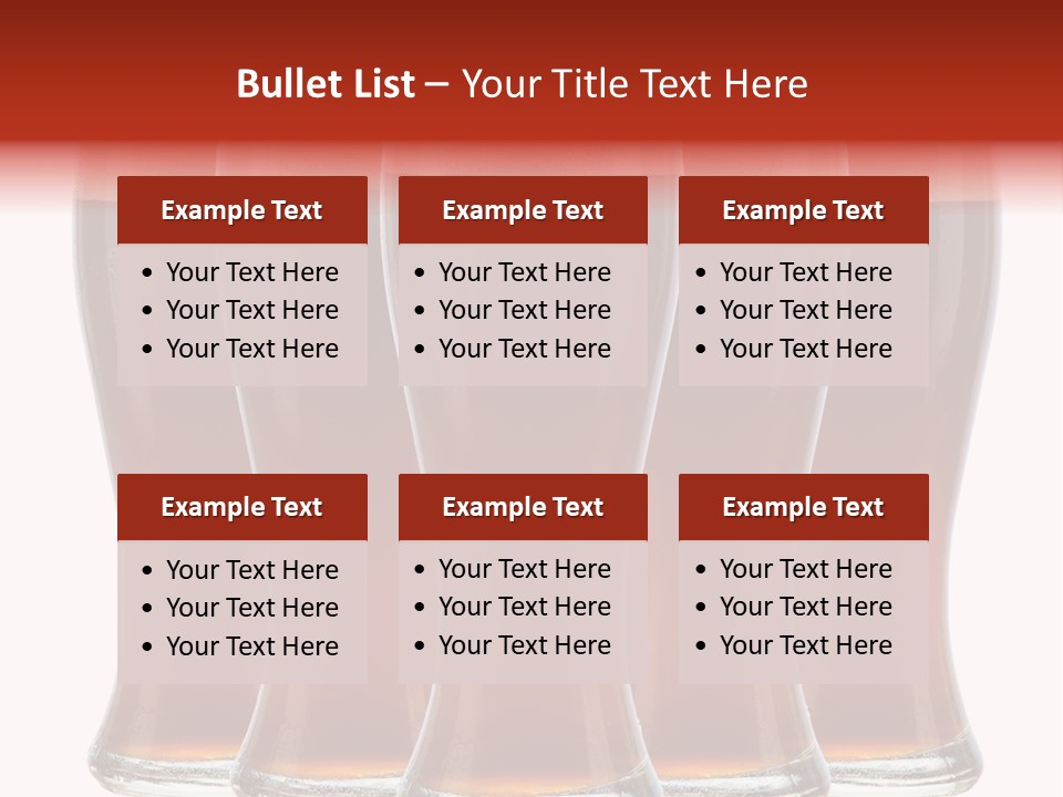 Head Foam Frosty PowerPoint Template