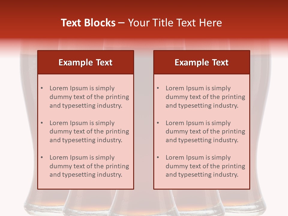 Head Foam Frosty PowerPoint Template